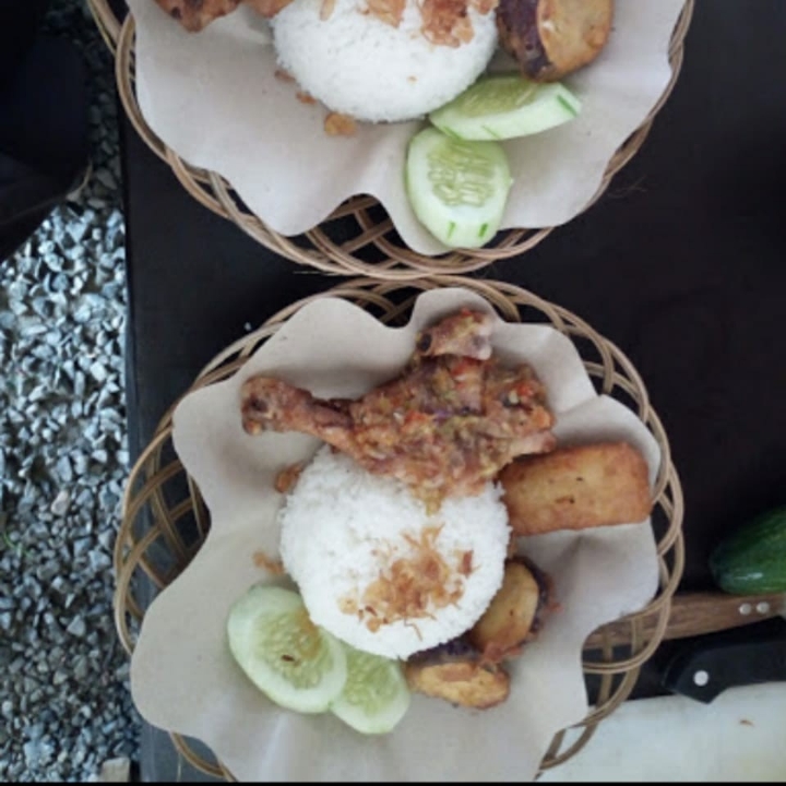 Nasi Remes Ayam Kampung