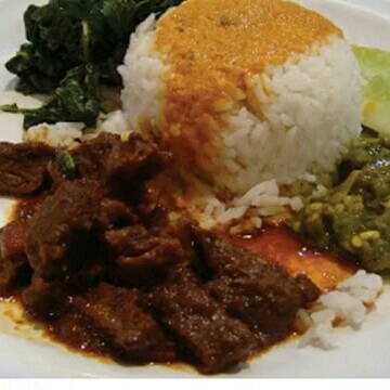 Nasi Padang Rendang