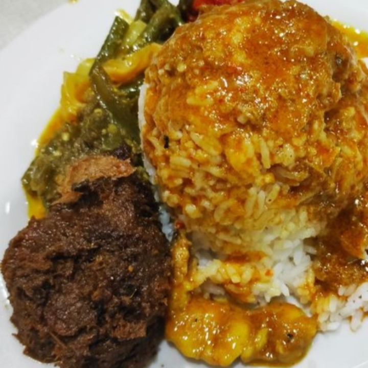 Nasi Rendang Paket Hemat