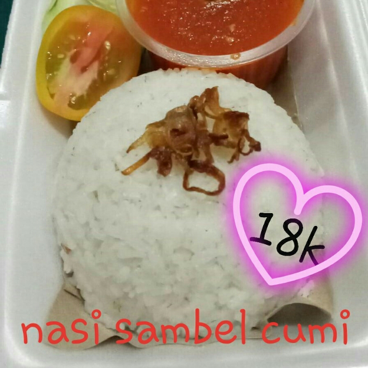 Nasi Sambel Cumi