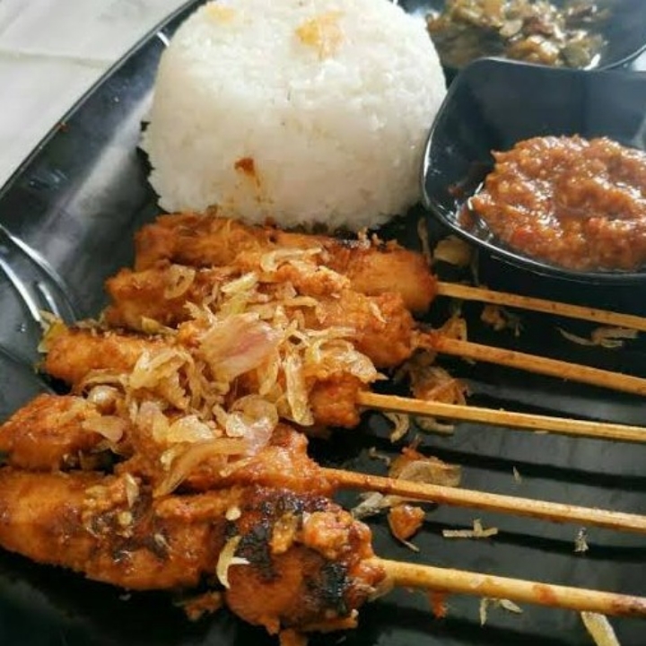 Nasi Sate Ayam