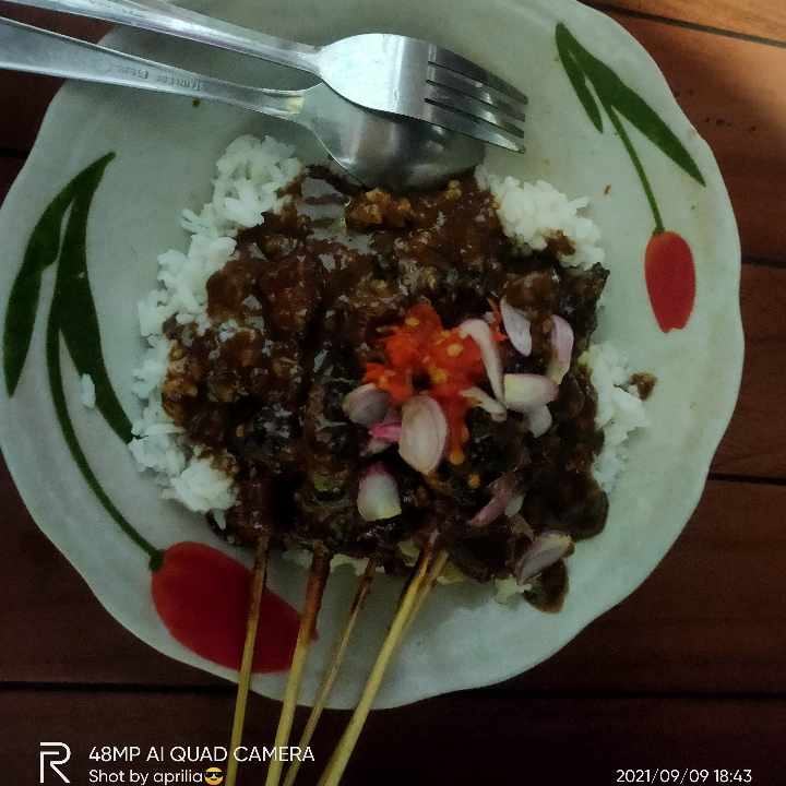 Nasi Sate Kambing Cak Mol