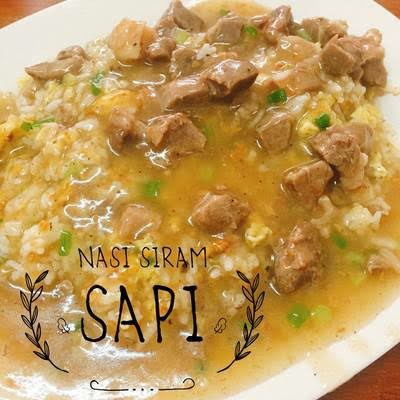 Nasi Siram Sapi