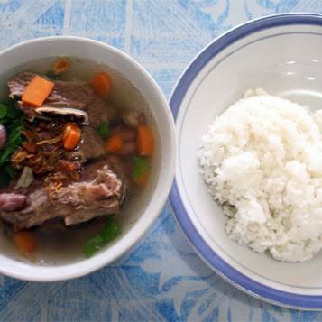 Nasi Sop Tulang Sapi