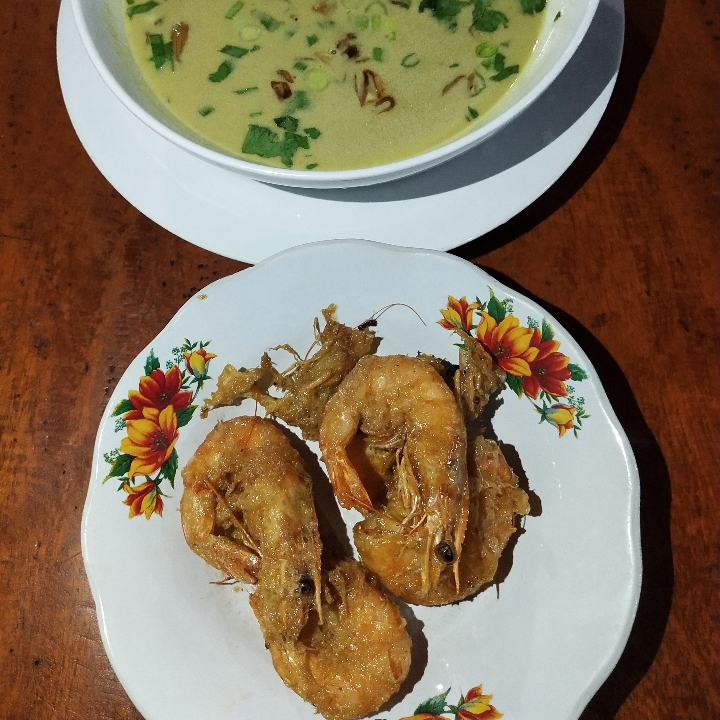 Nasi Soto udang