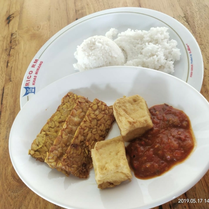 Nasi Tahu Tempe