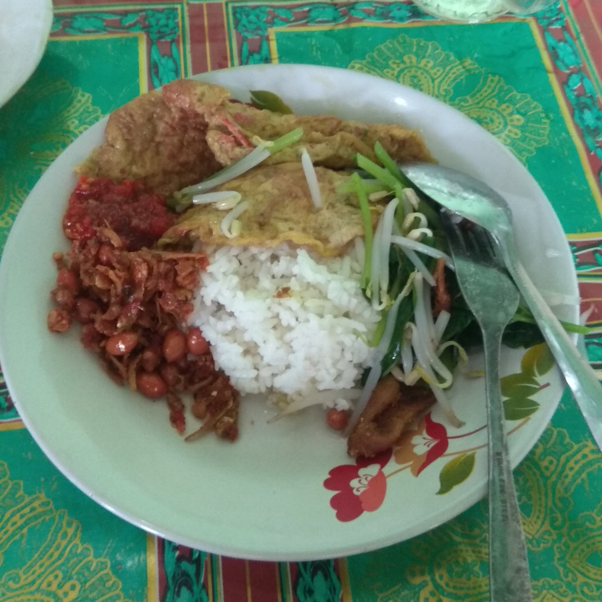 Nasi Telor Dadar