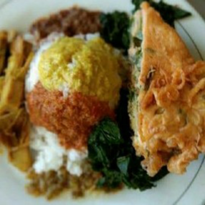 Nasi Telor Dadar Bungkus