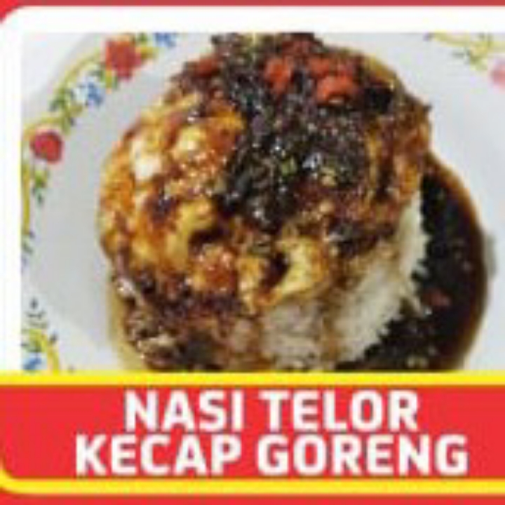 Nasi Telor Kecap Goreng