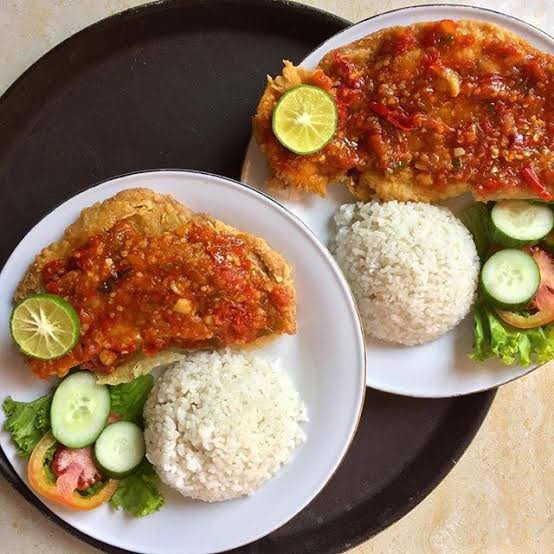 Nasi Telur Geprek