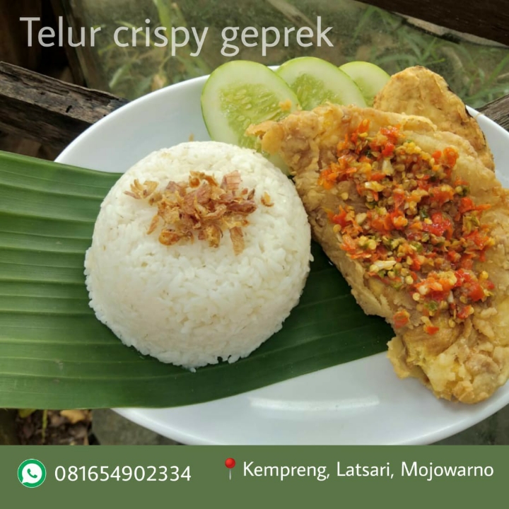 Nasi Telur Geprek