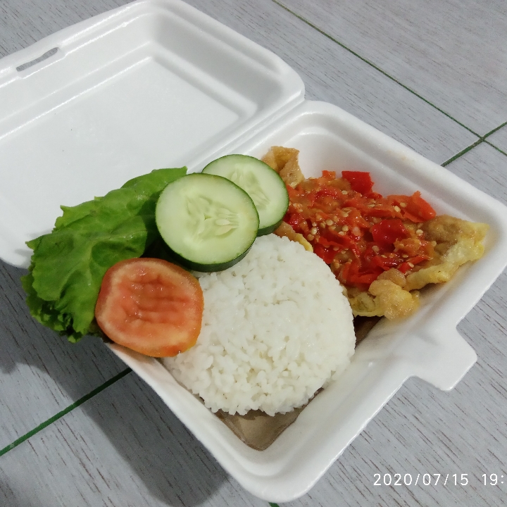 Nasi Telur Geprek 3