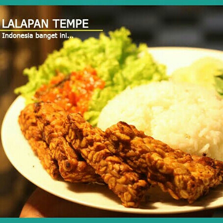 Nasi Tempe Goreng Enak