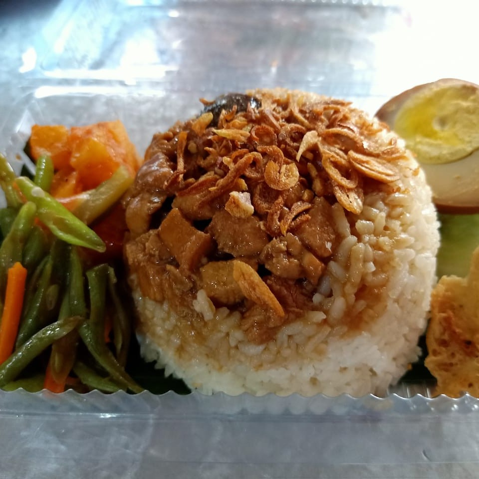 Nasi Tim Ayam Jamur