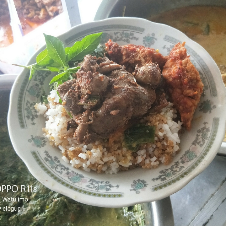 Nasi Tiwul Hati Ampela