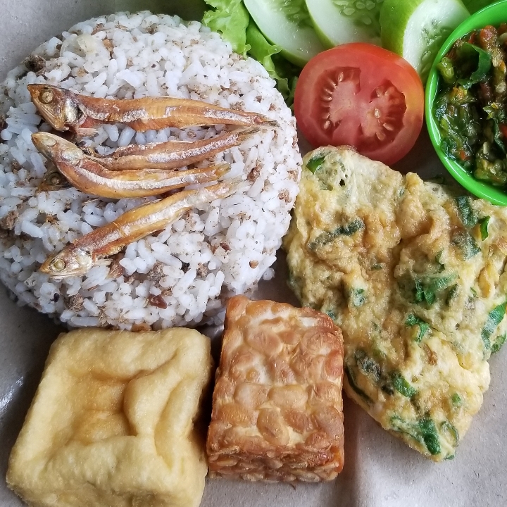 Nasi To Telor Tempe Tahu