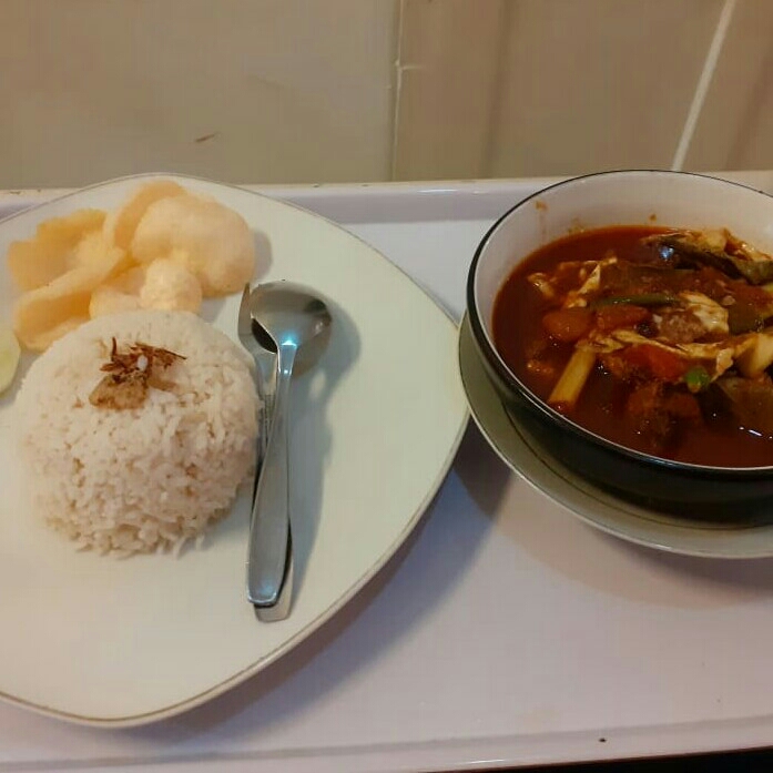 Nasi Tongseng Ayam