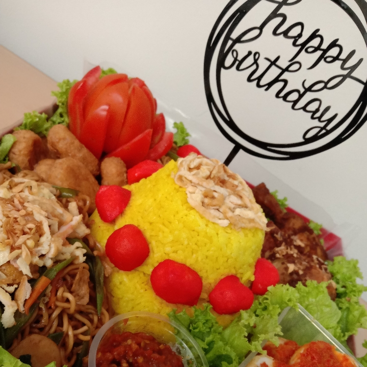 Open PO H-2 Nasi Tumpeng Mini Paket Komplit  4