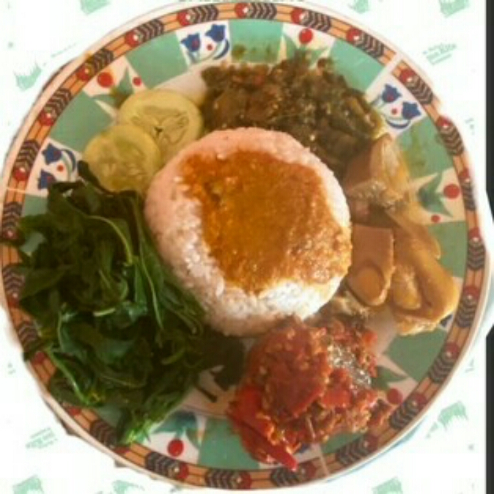 Nasi Ikan Tuna Balado