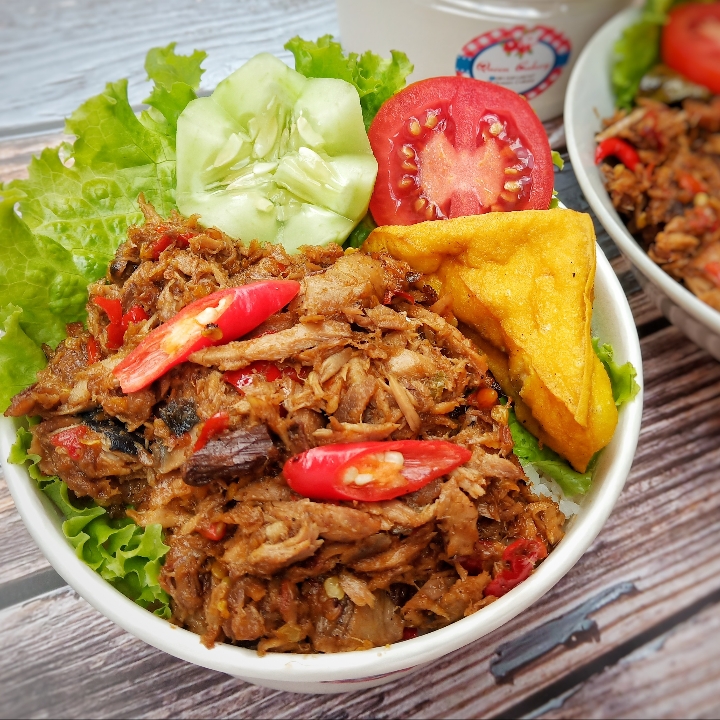 Nasi Tuna Suwir Pedas