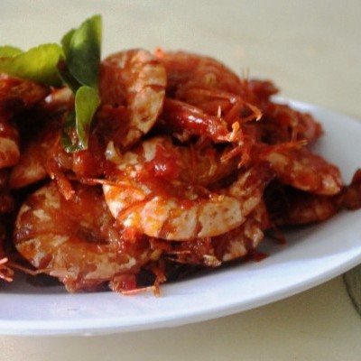 Nasi Udang Balado