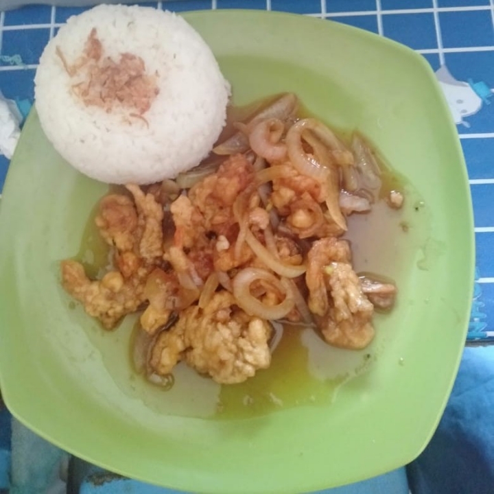 Nasi Udang Goreng Saus Mentega