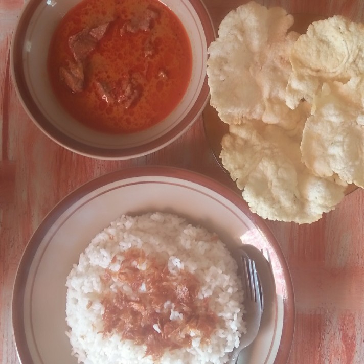 Nasi Uduk Empal Daging 