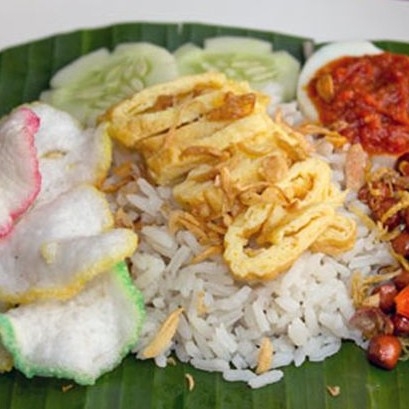 Nasi Uduk Tanpa Telur