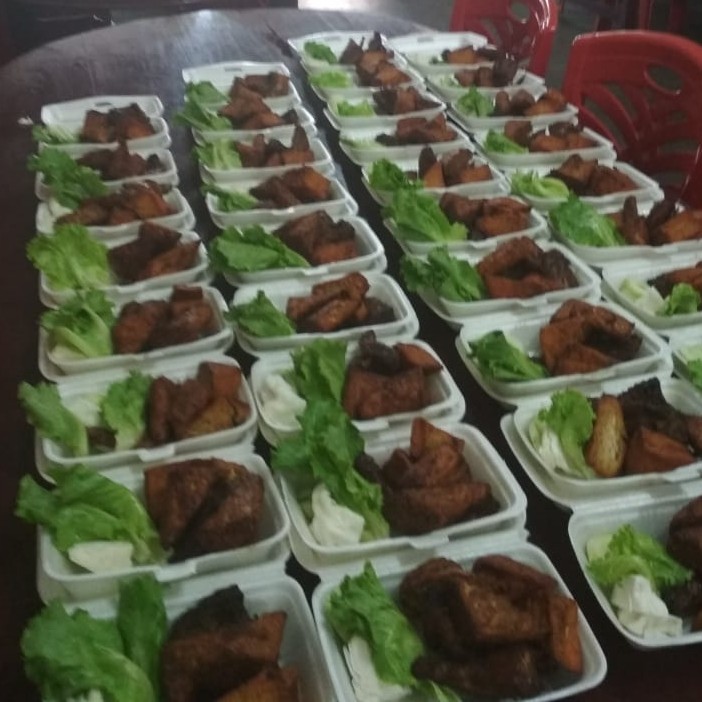 Nasi Uduk Tempe Tahu