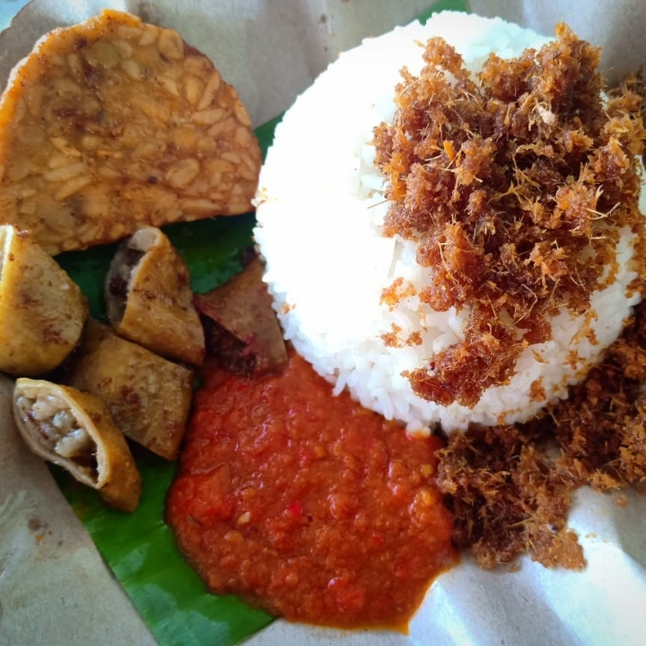 Nasi Usus Sapi Goreng