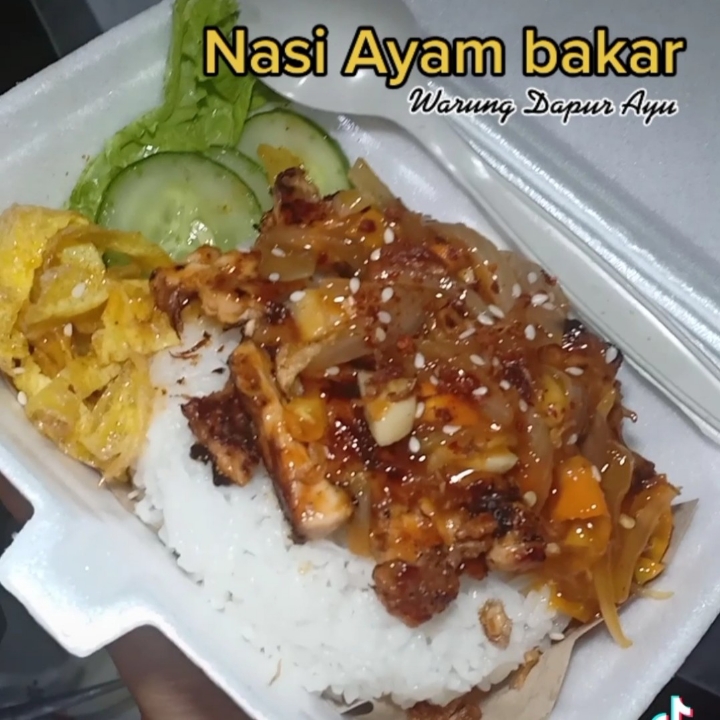 Nasi ayam Bakar