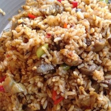 Nasi goreng Sosis