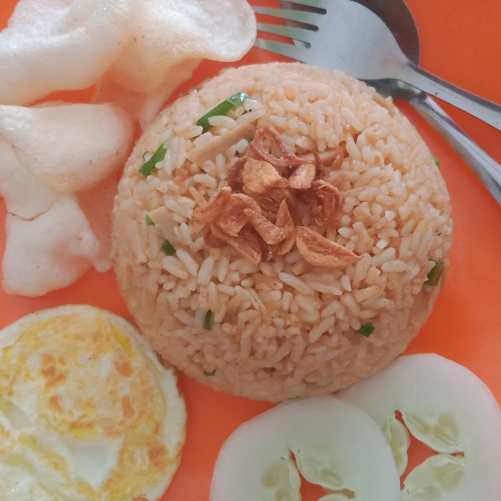 Nasi goreng pedas level 0-5