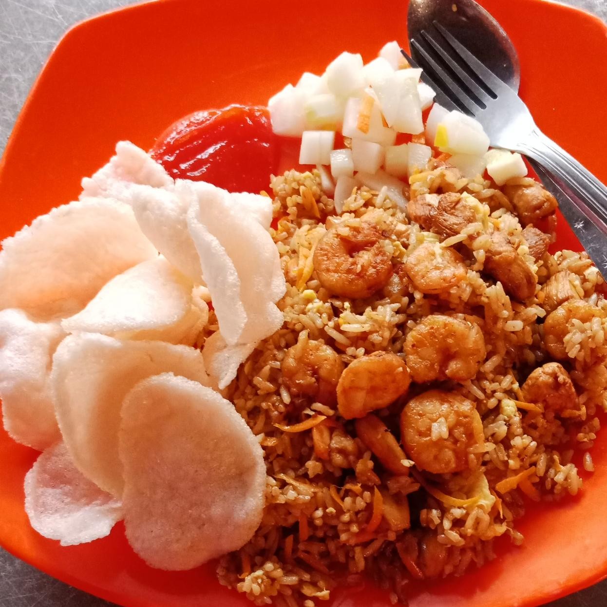 Nasi goreng sea food