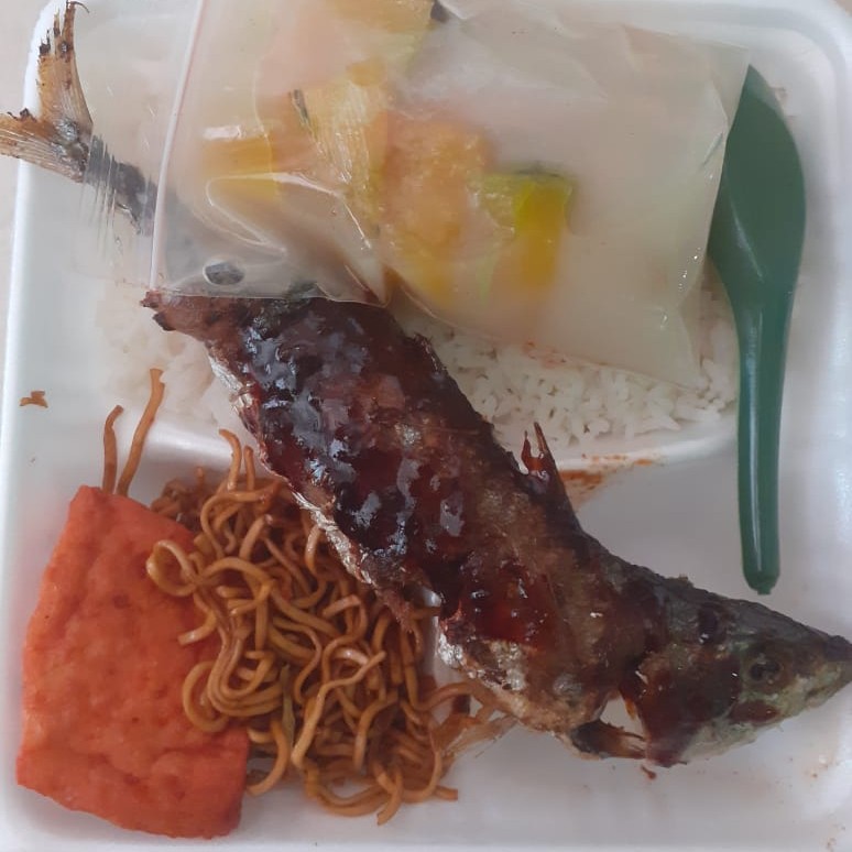 Nasi ikan goreng