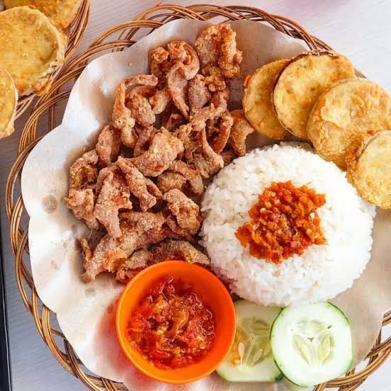 Nasi kulit campur