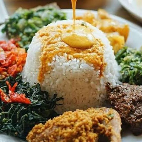 Nasi Padang Telur Dadar