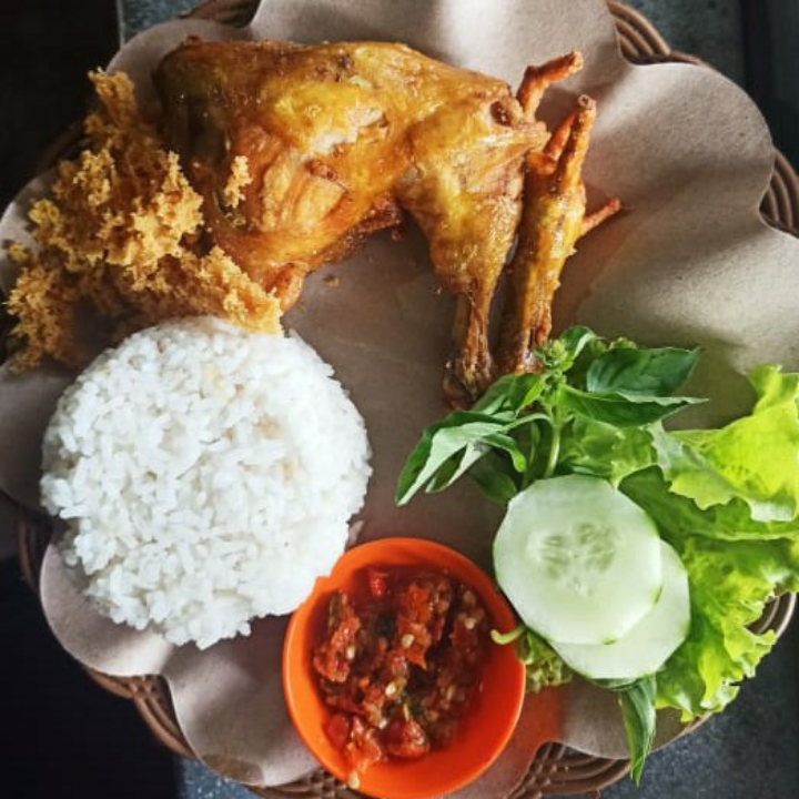 Nasi paha ayam 