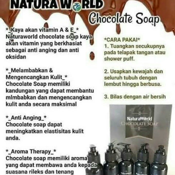 Natura Chocolate Soap 2