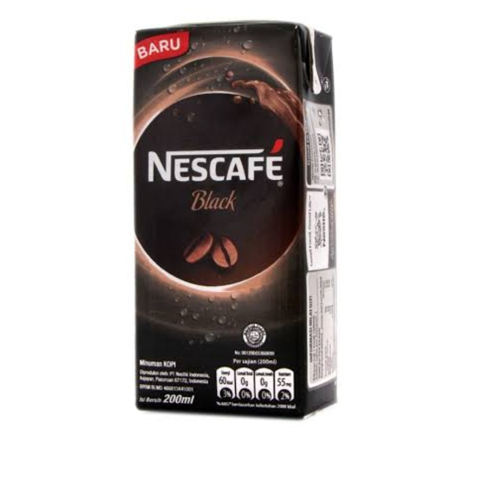 Nescafe UHT Black 200ml