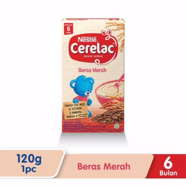 Nestle Cerelac Beras Merah 120g