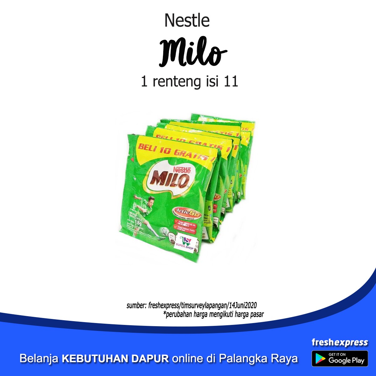 Nestle Milo Isi 11