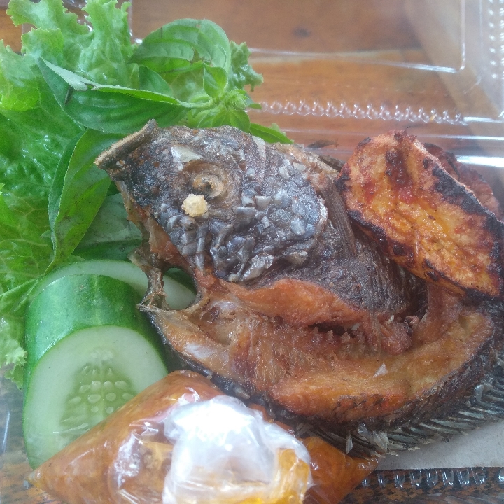 Nila Goreng Plus Tahu Tempe Bkr