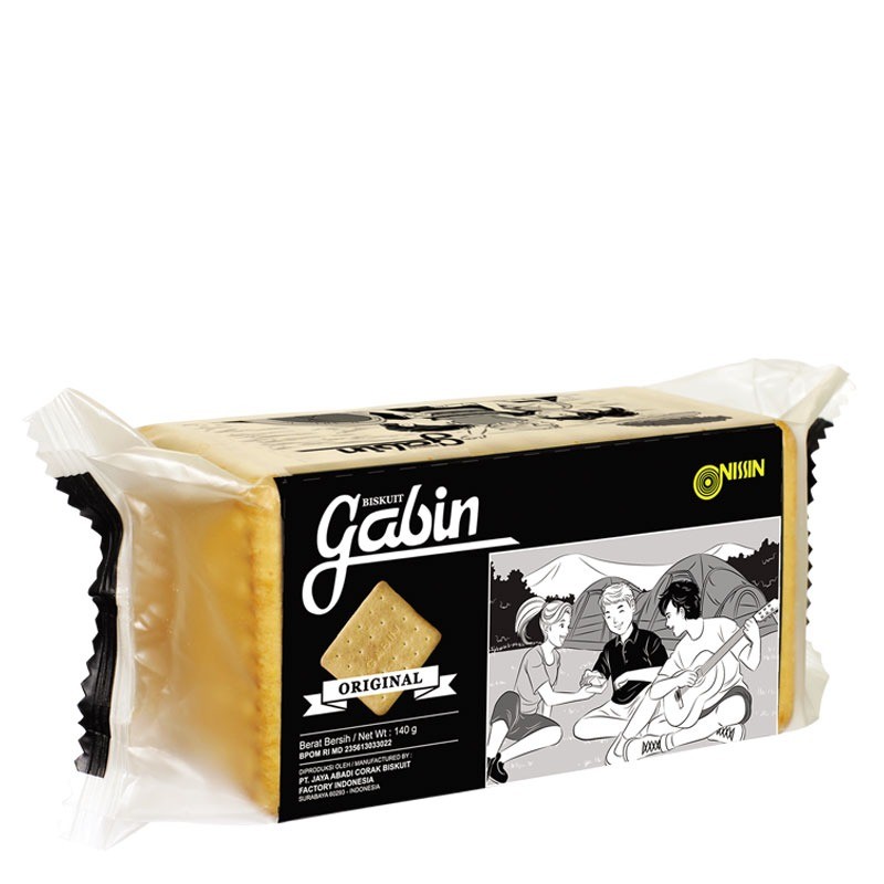 Nissin Biscuit Gabin 140 g - Makanan