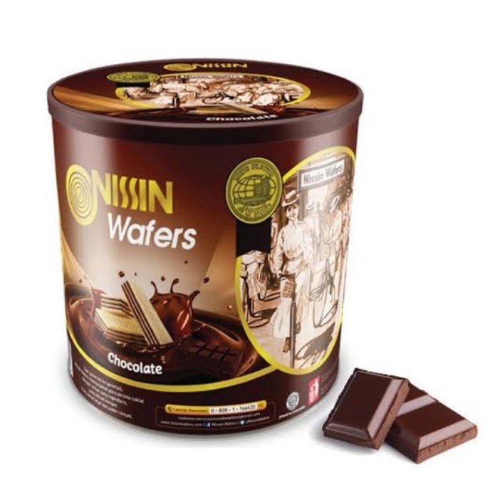 Nissin Wafers Chocolate Can 800g