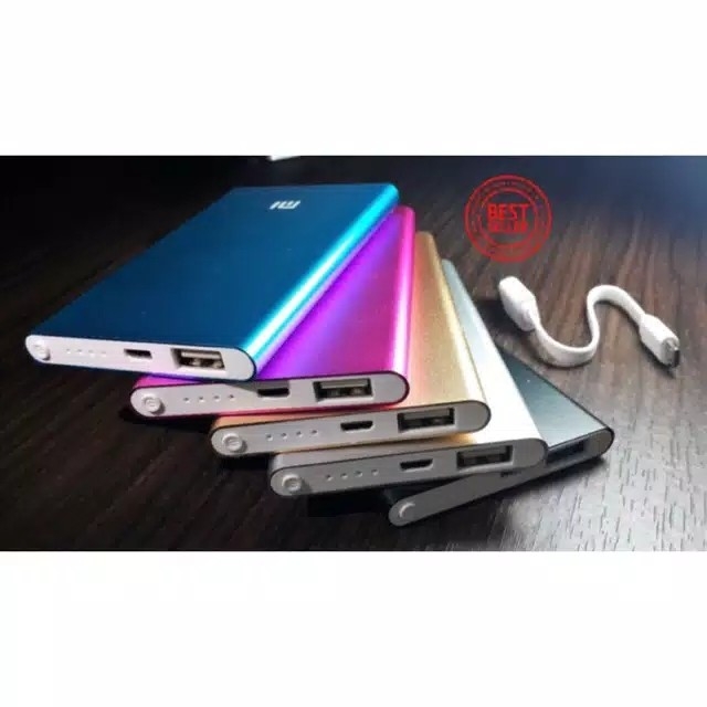 PROMO  Powerbank Xiaomi  99000mah Slim Stainless