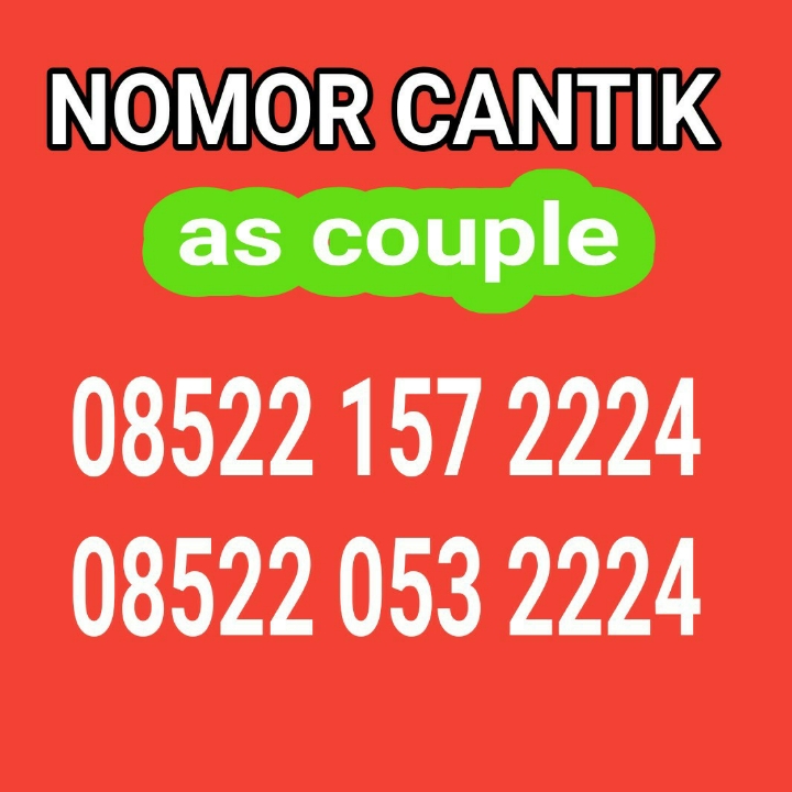 Nomor Cantik Couple- As Telkomsel