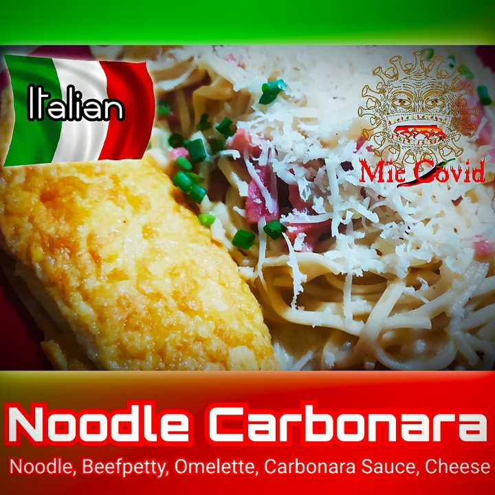 Noodle Carbonara Western Style