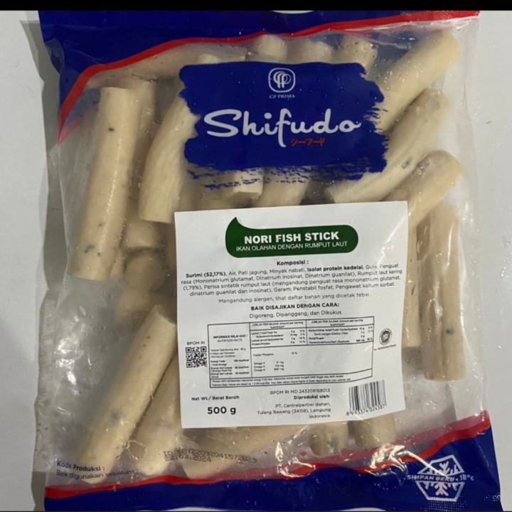 Nori Fish Stick Shifudo 500 Gram