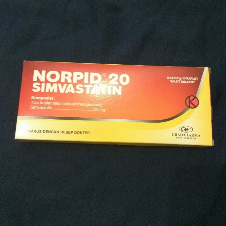 Norpid 20mg Atau Simvastatin